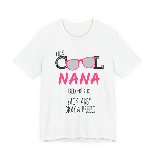 Nana Sunglasses Tee — Casual Grandma Graphic T-Shirt