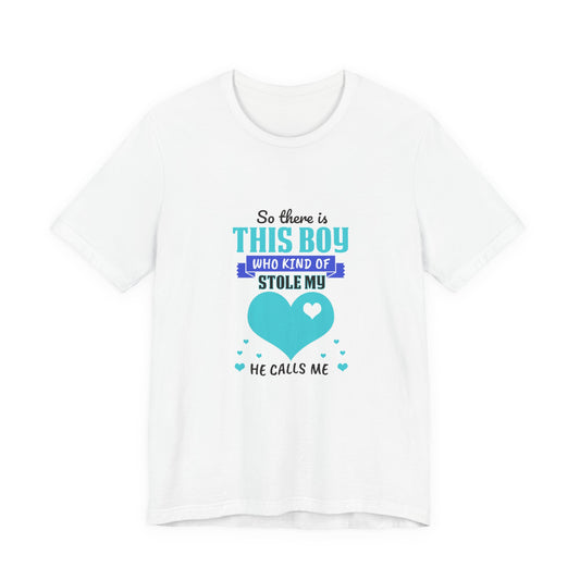 So There Is This Boy T-Shirt Personalized Grandma