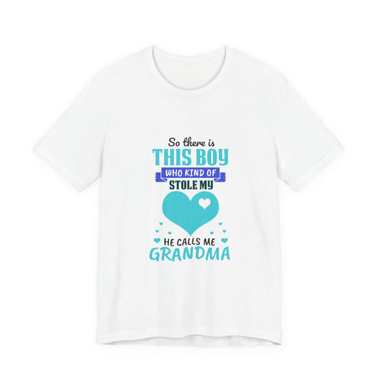 This Boy Who Stole My Heart Grandma T-Shirt