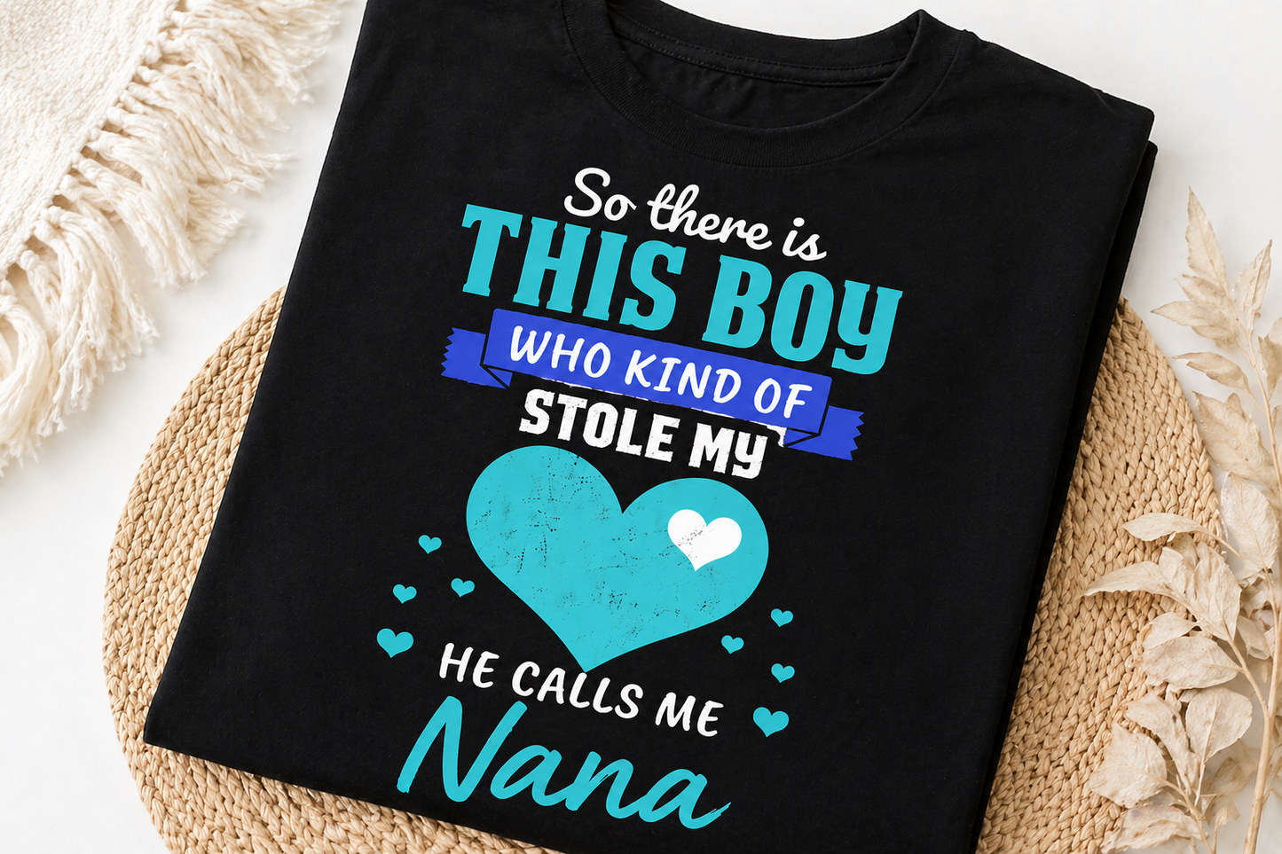 Personalized Grandma Shirt – Custom Nana Mimi Gigi Name T-Shirt Gift for Grandma