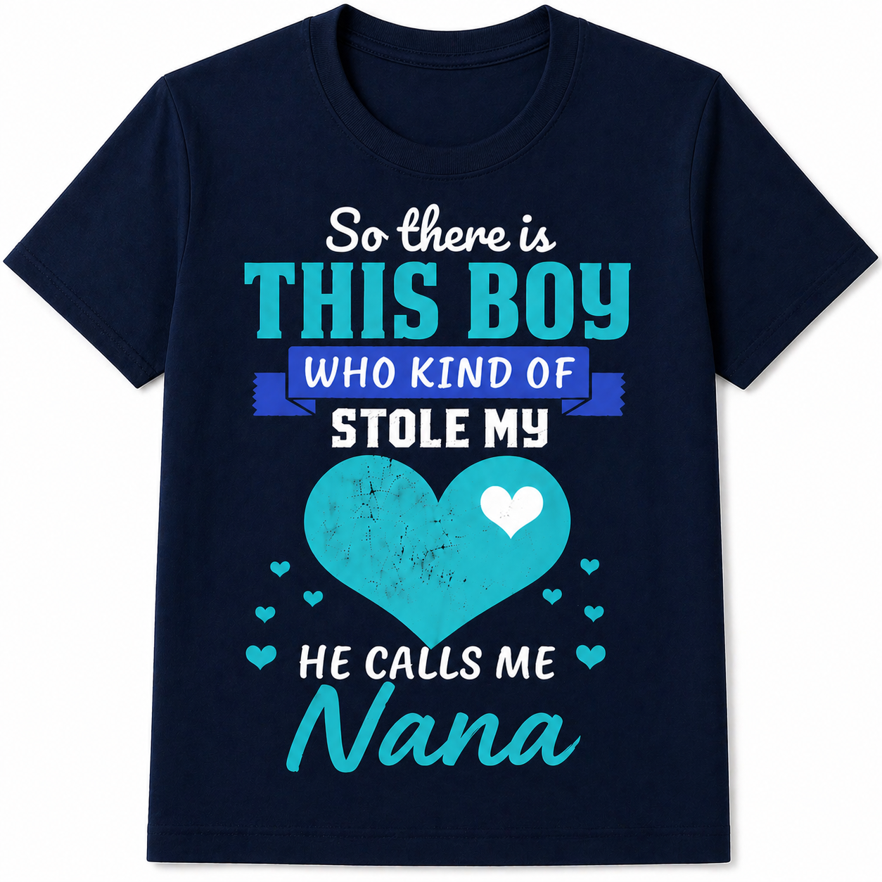 Personalized Grandma Shirt – Custom Nana Mimi Gigi Name T-Shirt Gift for Grandma